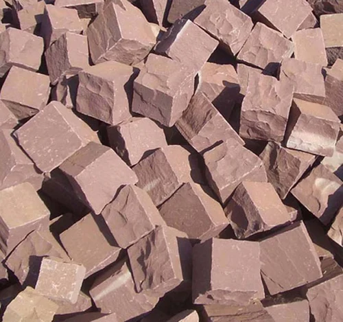 Natural stone cobbles and driveway pavers